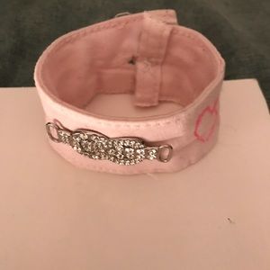 Coin purse and   A bag a jean pink bracelet